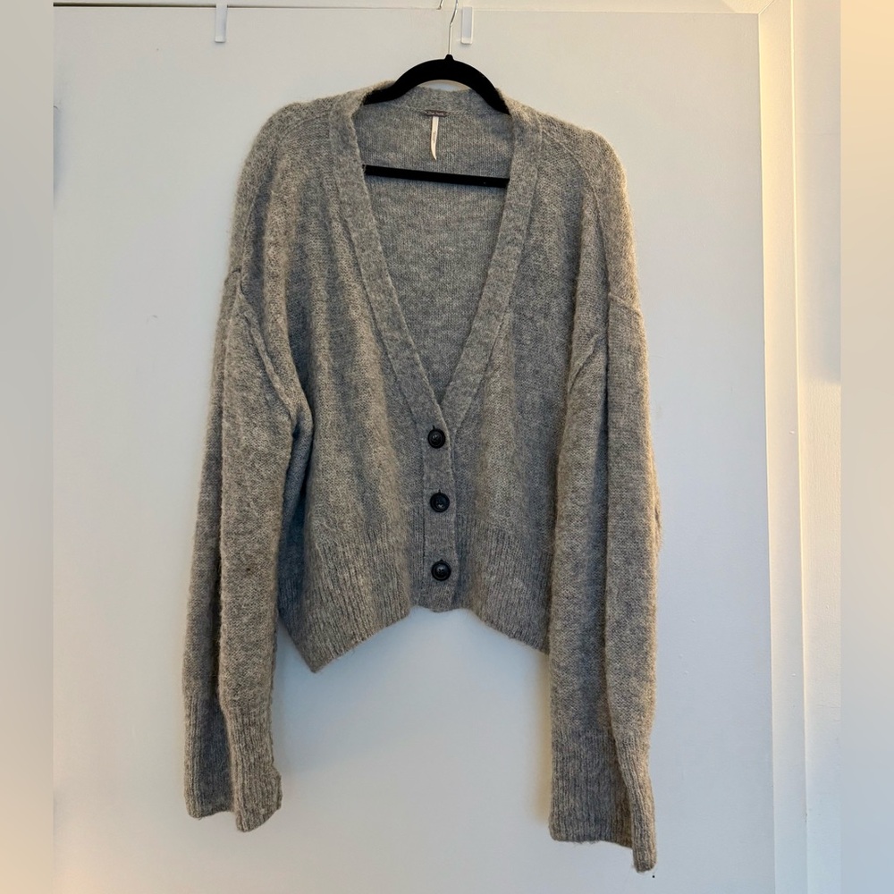 Free Peoplee oversized cashmere cardigan - Small